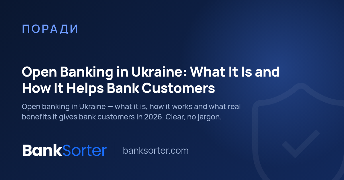 Open Banking in Ukraine: What It Is and How It Helps Bank Customers