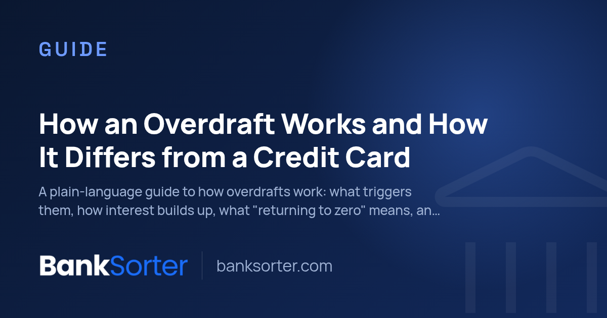 How an Overdraft Works and How It Differs from a Credit Card